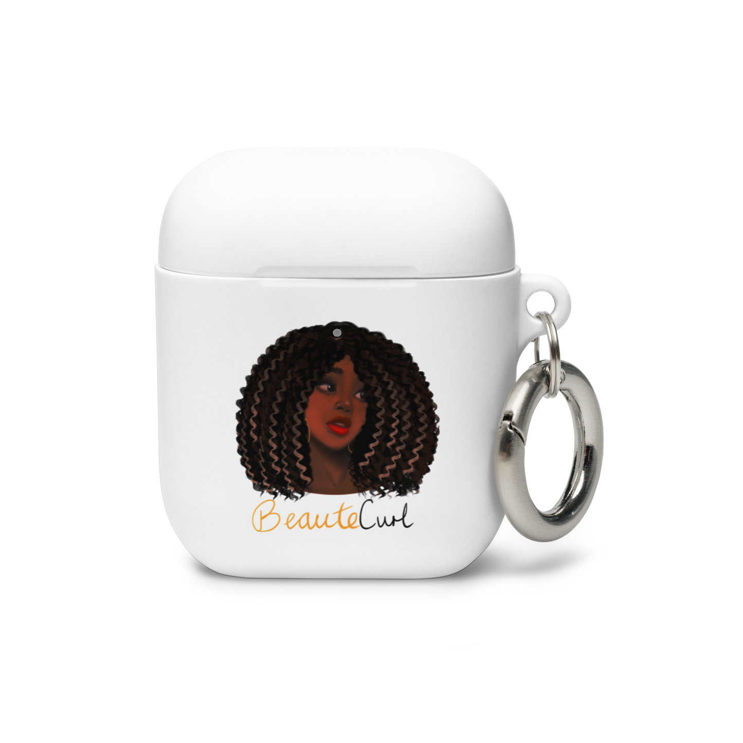 Wavy Hair Beaute AirPods case