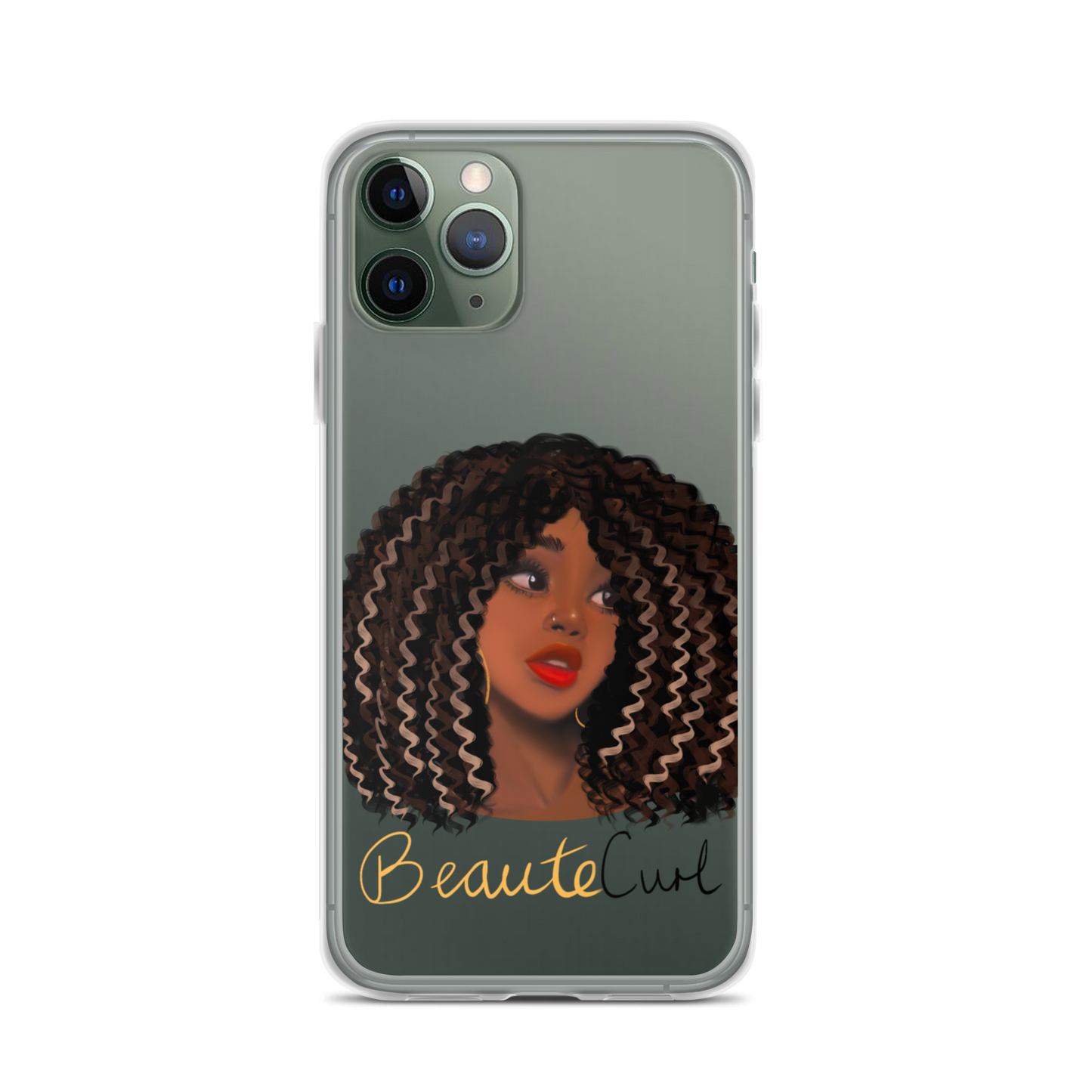Wavy Hair Beaute iPhone Case