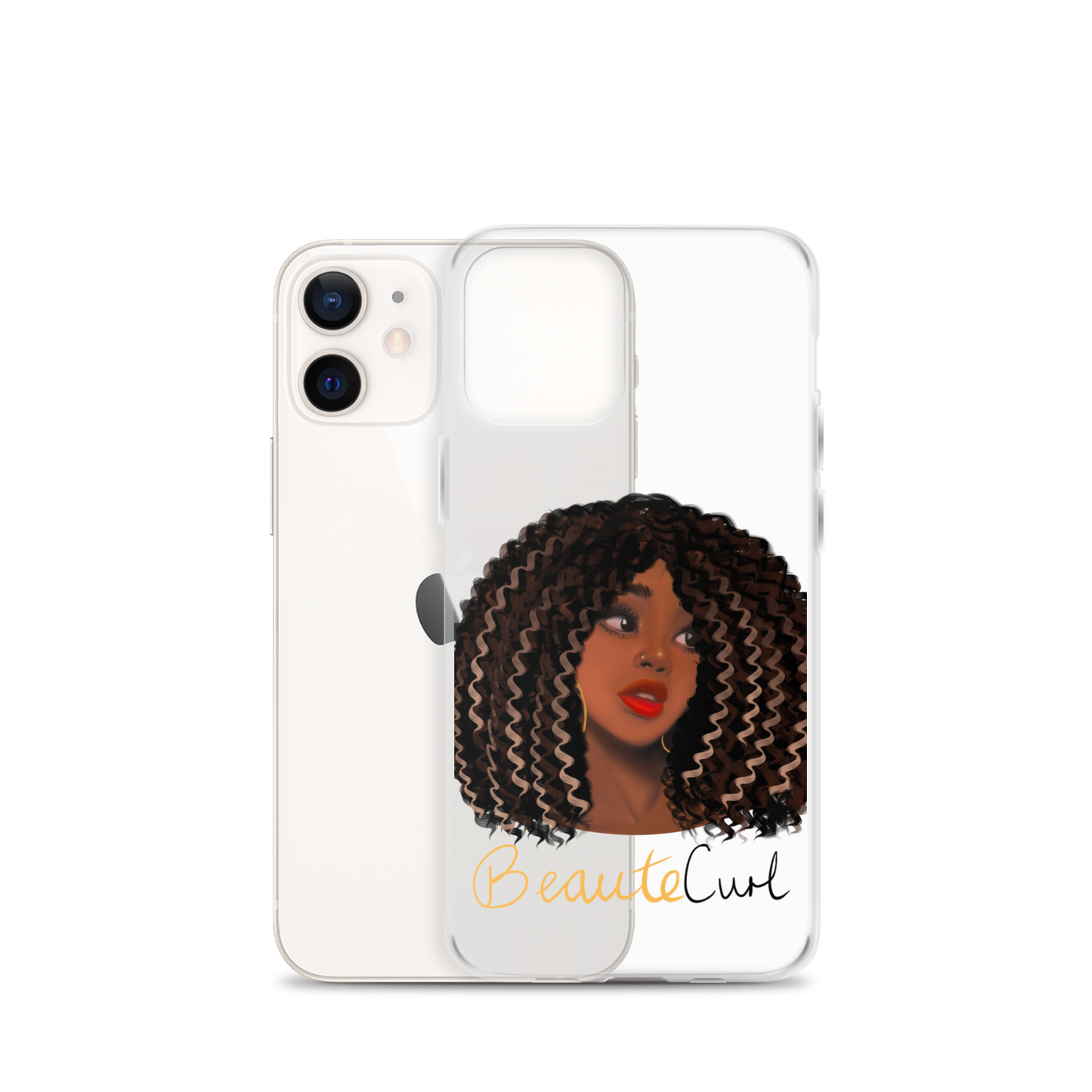 Wavy Hair Beaute iPhone Case