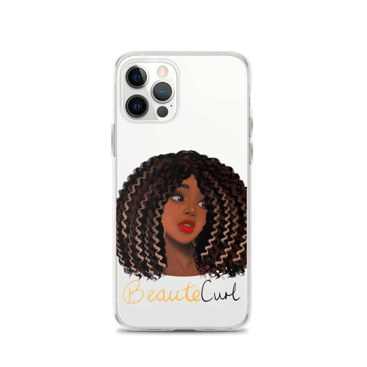 Wavy Hair Beaute iPhone Case