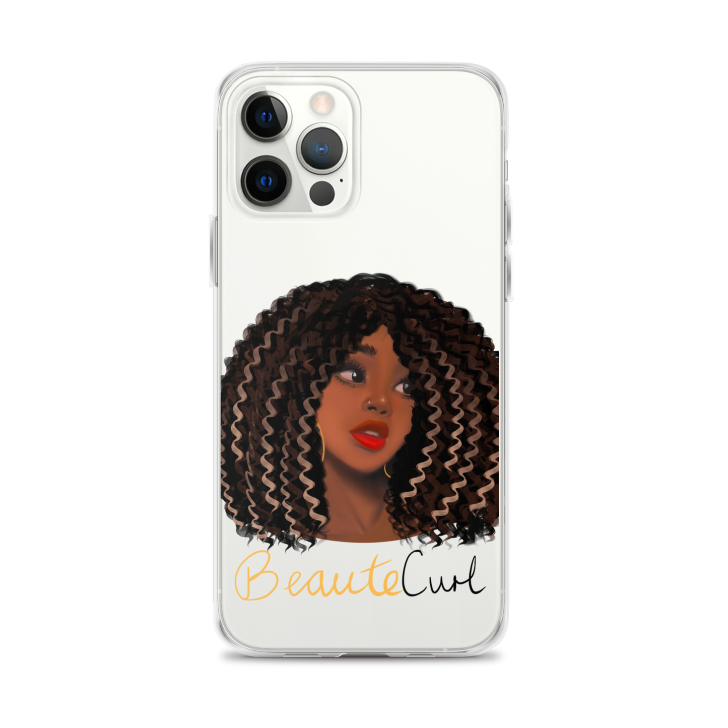 Wavy Hair Beaute iPhone Case