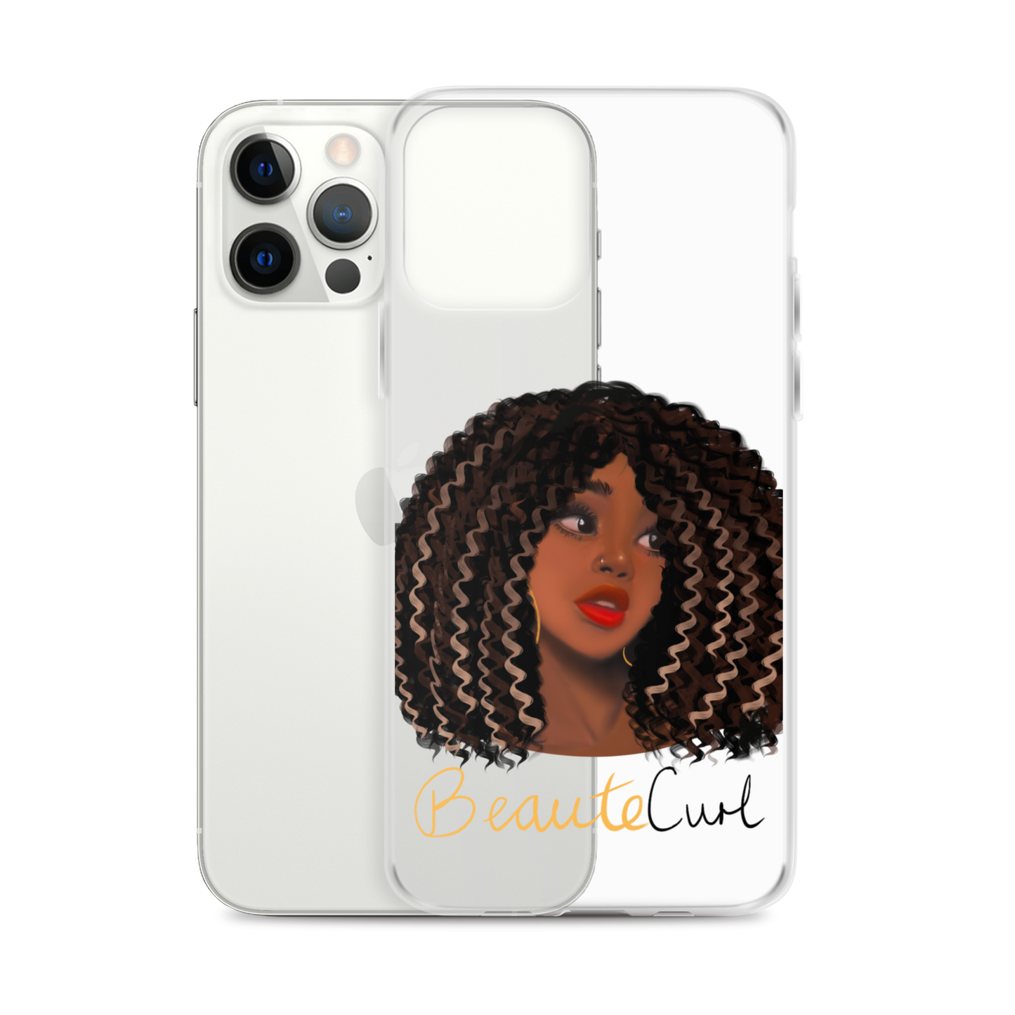 Wavy Hair Beaute iPhone Case
