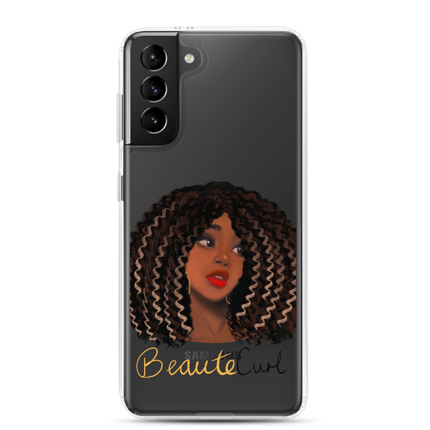 Wavy Hair Beaute Samsung Case