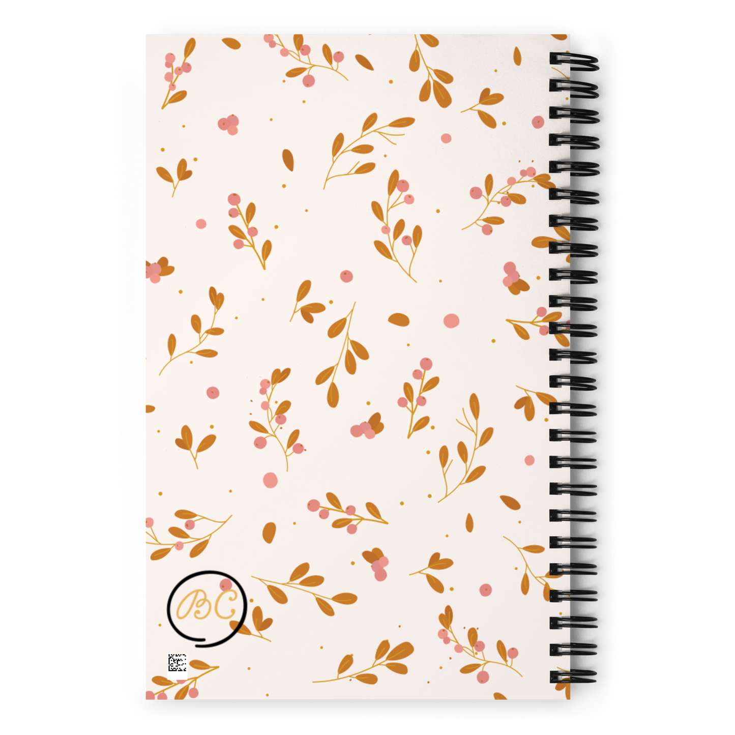 Wavy Hair Beaute Spiral notebook