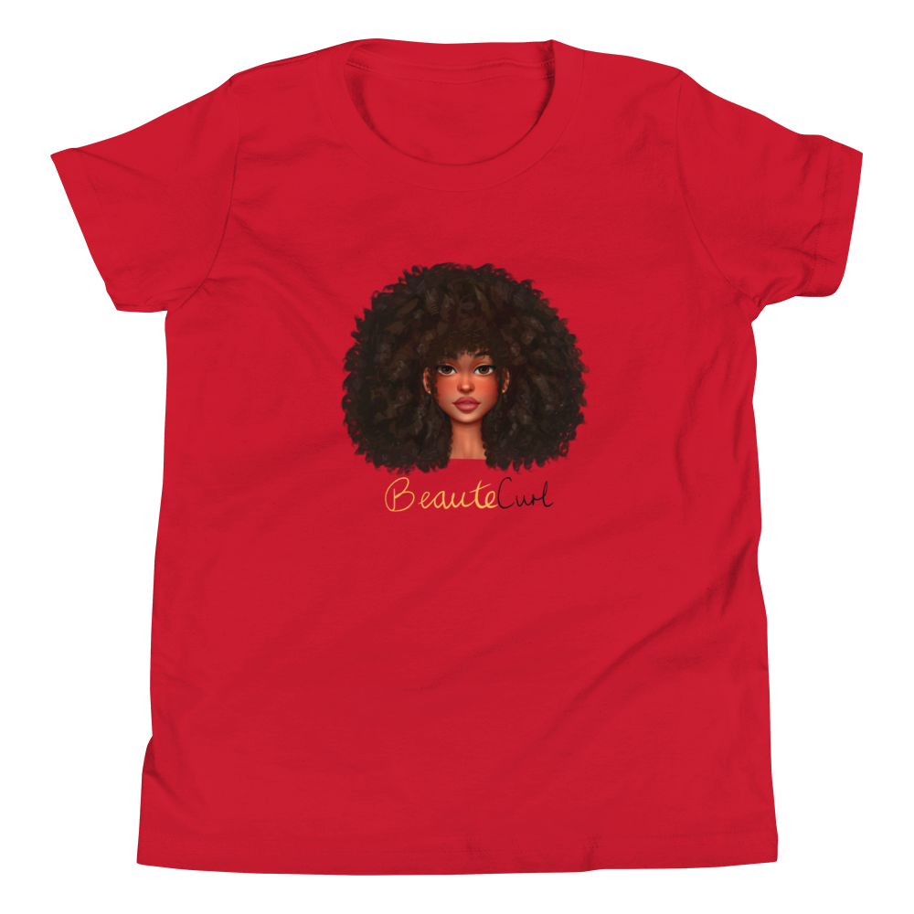 Afro Beaute Youth Short Sleeve T-Shirt