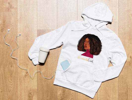 Curly Bob Beaute Unisex Hoodie