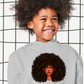 Afro Beaute youth fleece hoodie