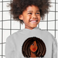 Wavy Hair Beaute youth fleece hoodie