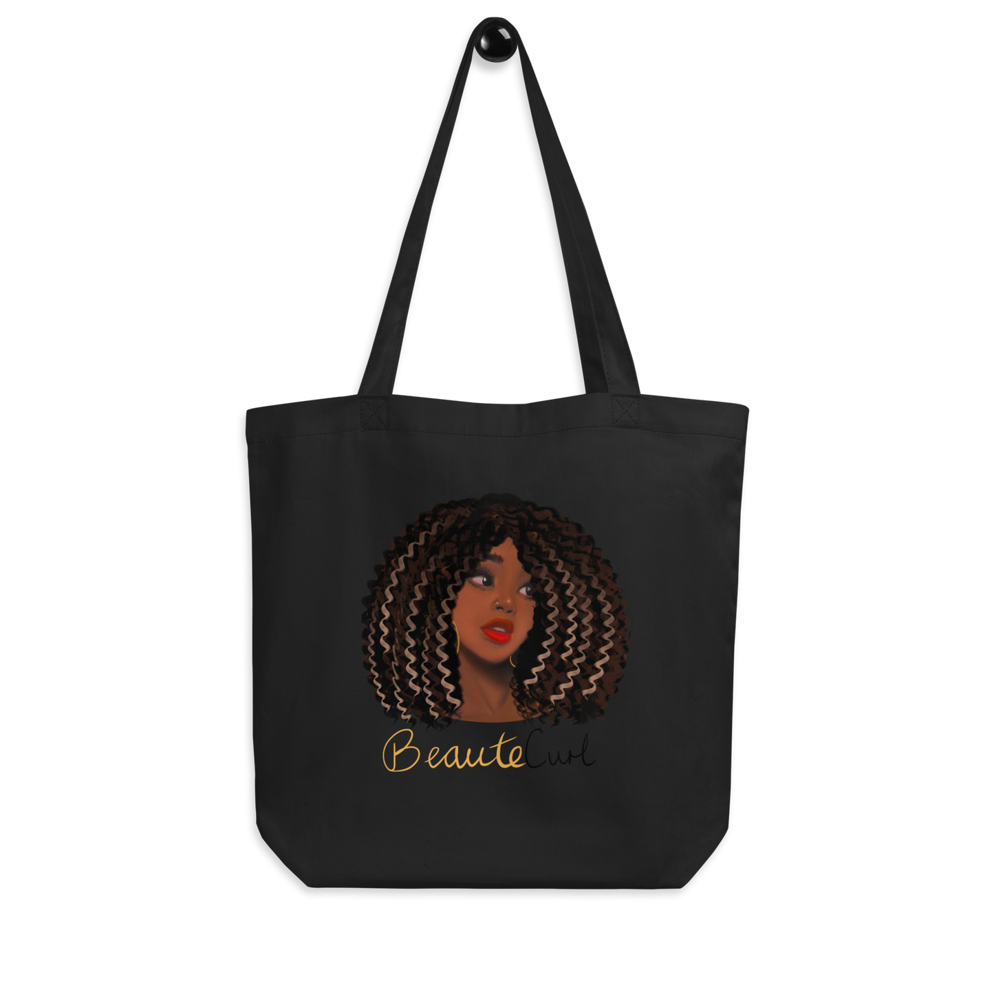 Wavy Hair Beaute Tote Bag