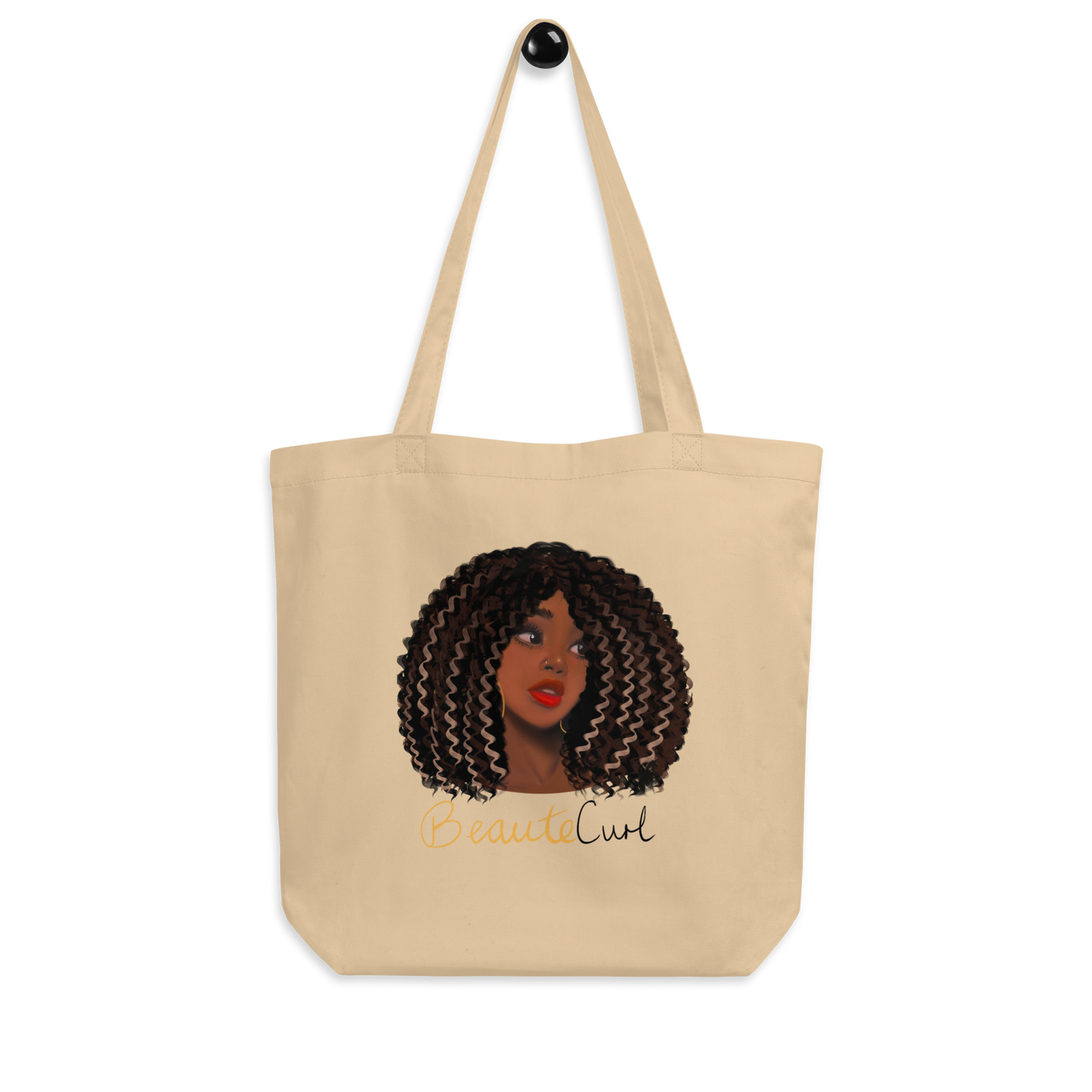 Wavy Hair Beaute Tote Bag