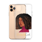 Curly Bob Beaute iPhone Case