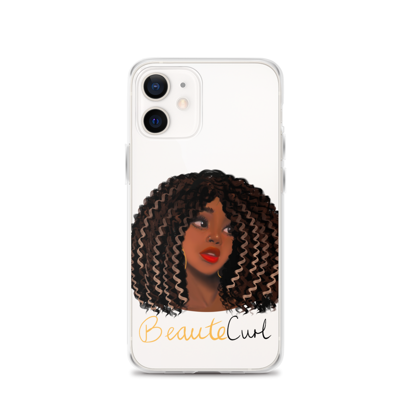 Wavy Hair Beaute iPhone Case