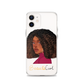 Curly Bob Beaute iPhone Case
