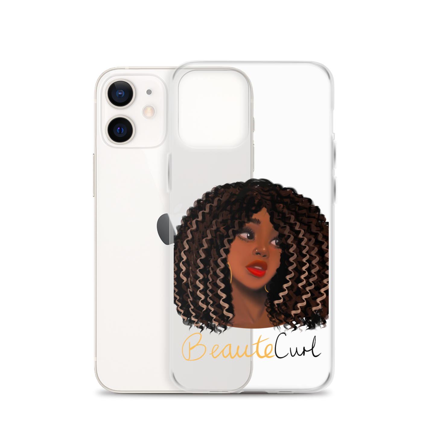 Wavy Hair Beaute iPhone Case