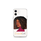 Curly Bob Beaute iPhone Case