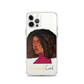 Curly Bob Beaute iPhone Case