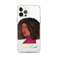 Curly Bob Beaute iPhone Case
