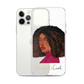 Curly Bob Beaute iPhone Case