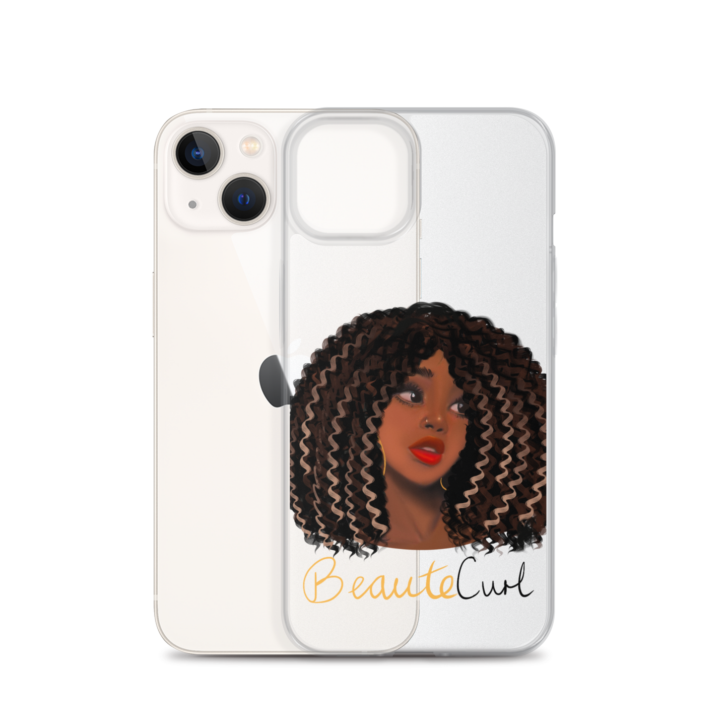 Wavy Hair Beaute iPhone Case