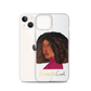 Curly Bob Beaute iPhone Case
