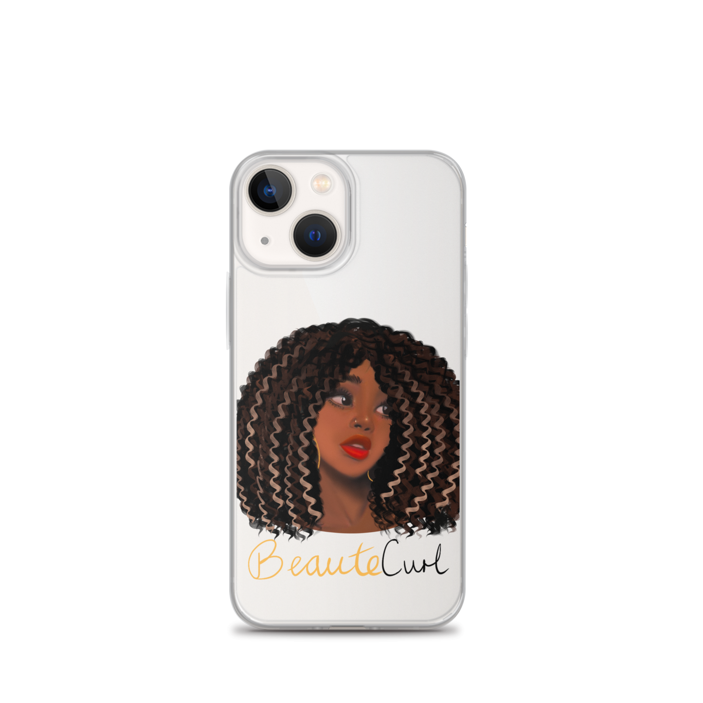 Wavy Hair Beaute iPhone Case