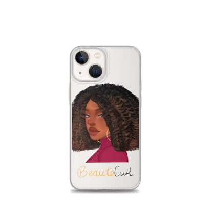 Curly Bob Beaute iPhone Case