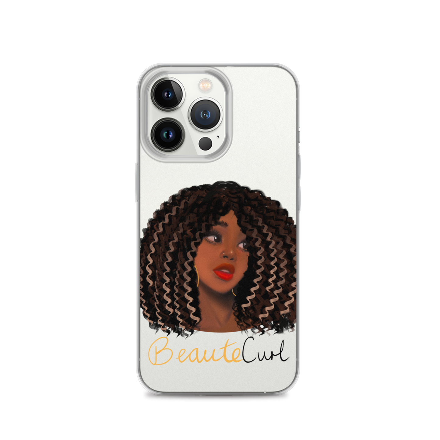 Wavy Hair Beaute iPhone Case