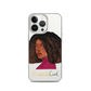 Curly Bob Beaute iPhone Case