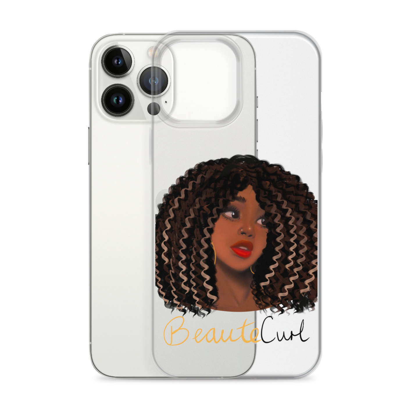 Wavy Hair Beaute iPhone Case