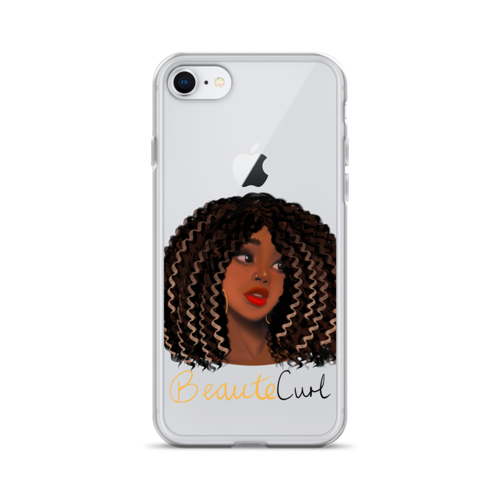 Wavy Hair Beaute iPhone Case