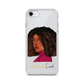 Curly Bob Beaute iPhone Case