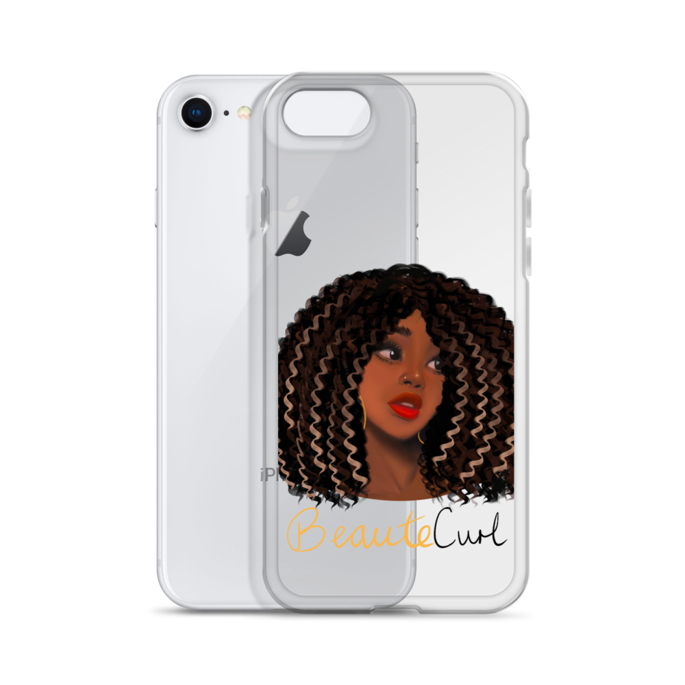 Wavy Hair Beaute iPhone Case