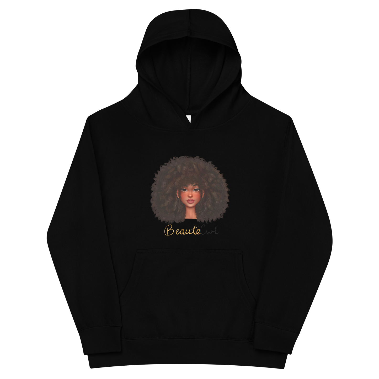 Afro Beaute youth fleece hoodie