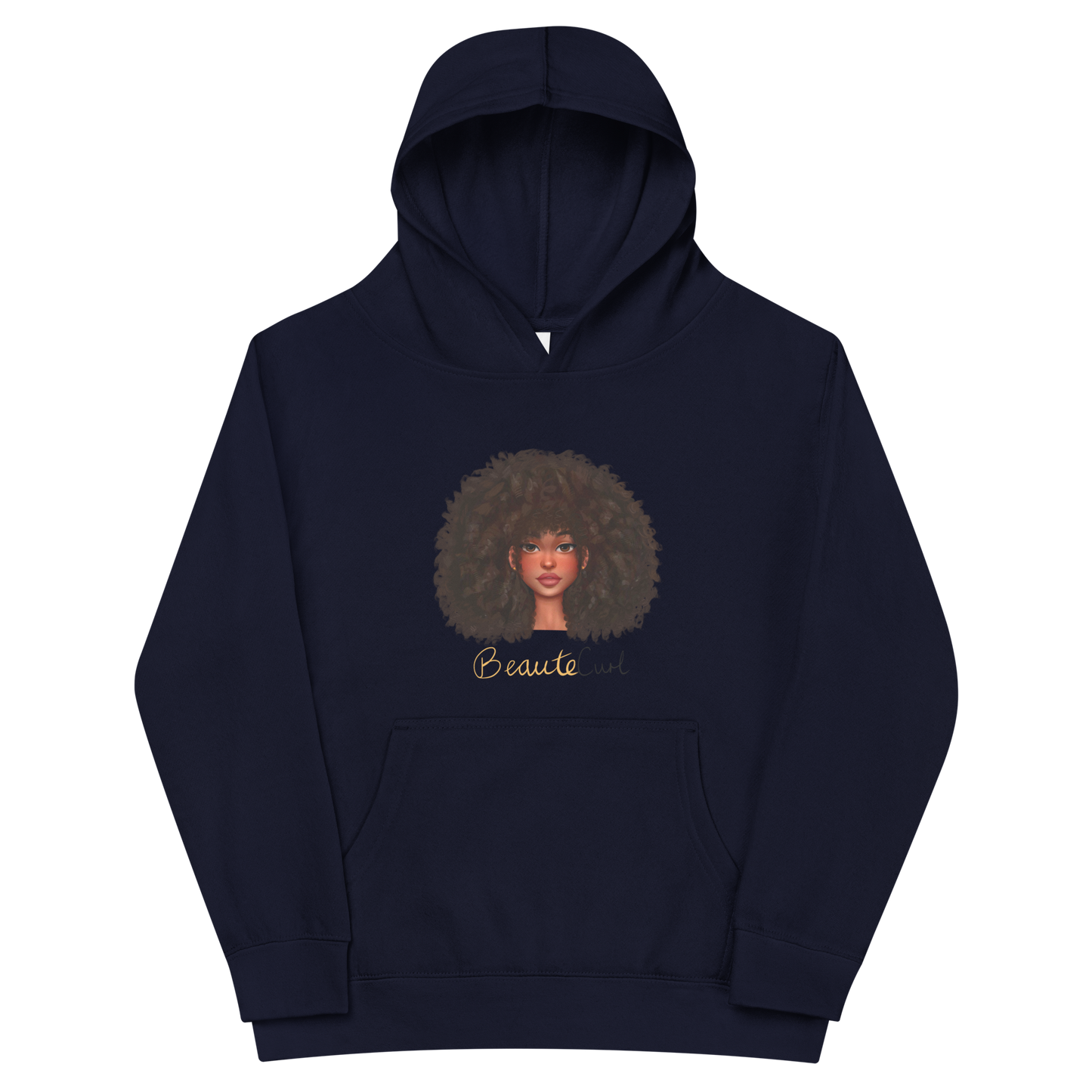 Afro Beaute youth fleece hoodie