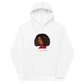 Curly Bob Beaute youth fleece hoodie