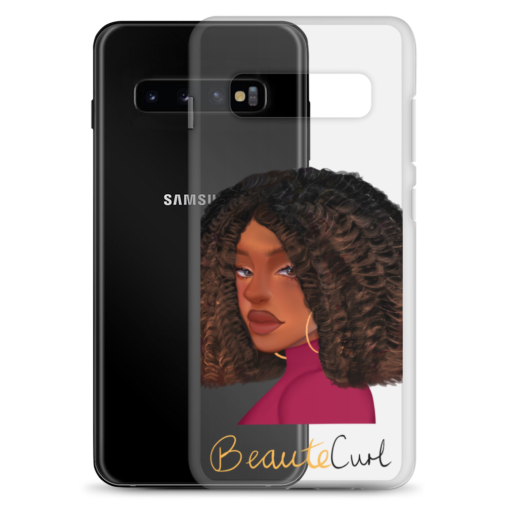 Curly Bob Beaute Samsung Case