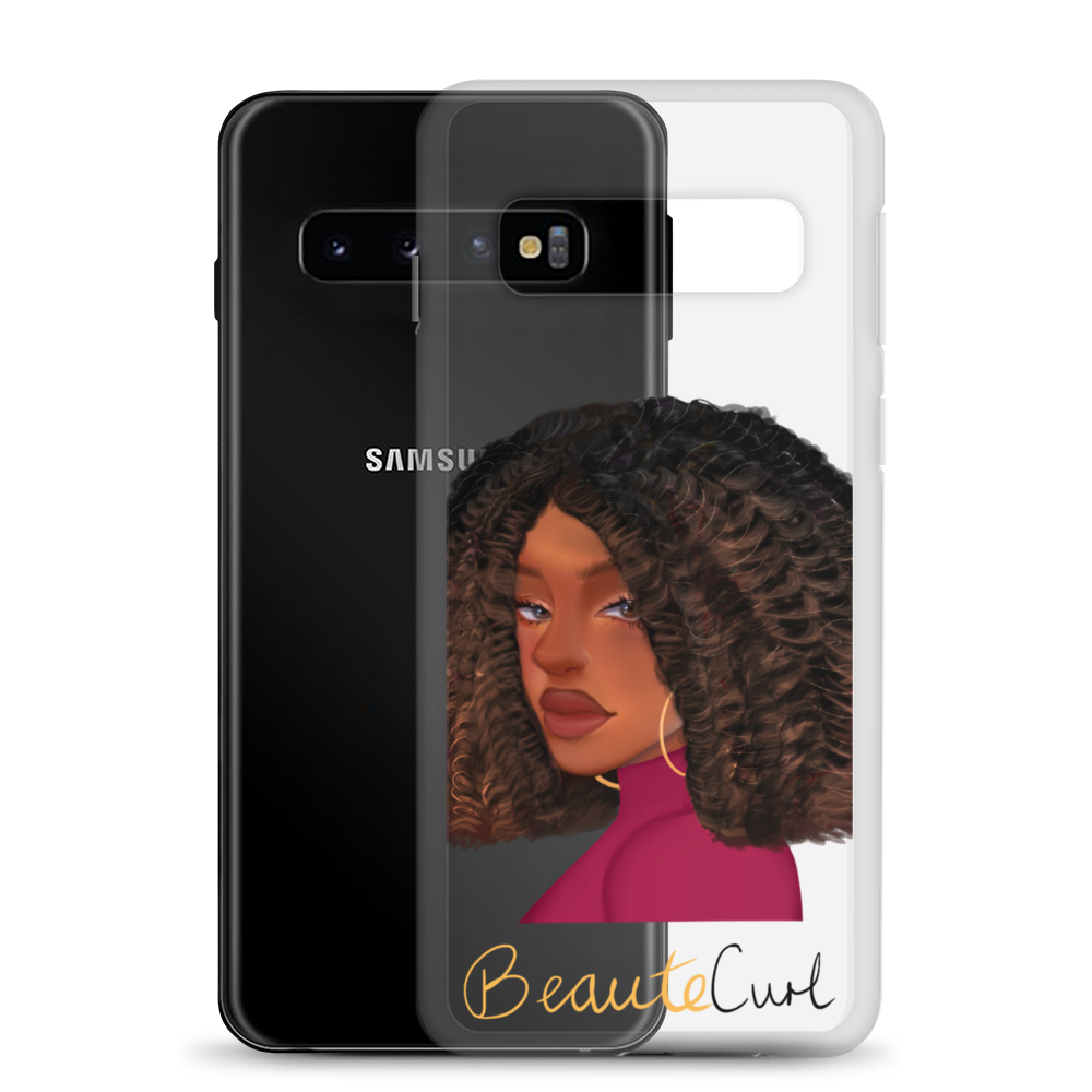 Curly Bob Beaute Samsung Case