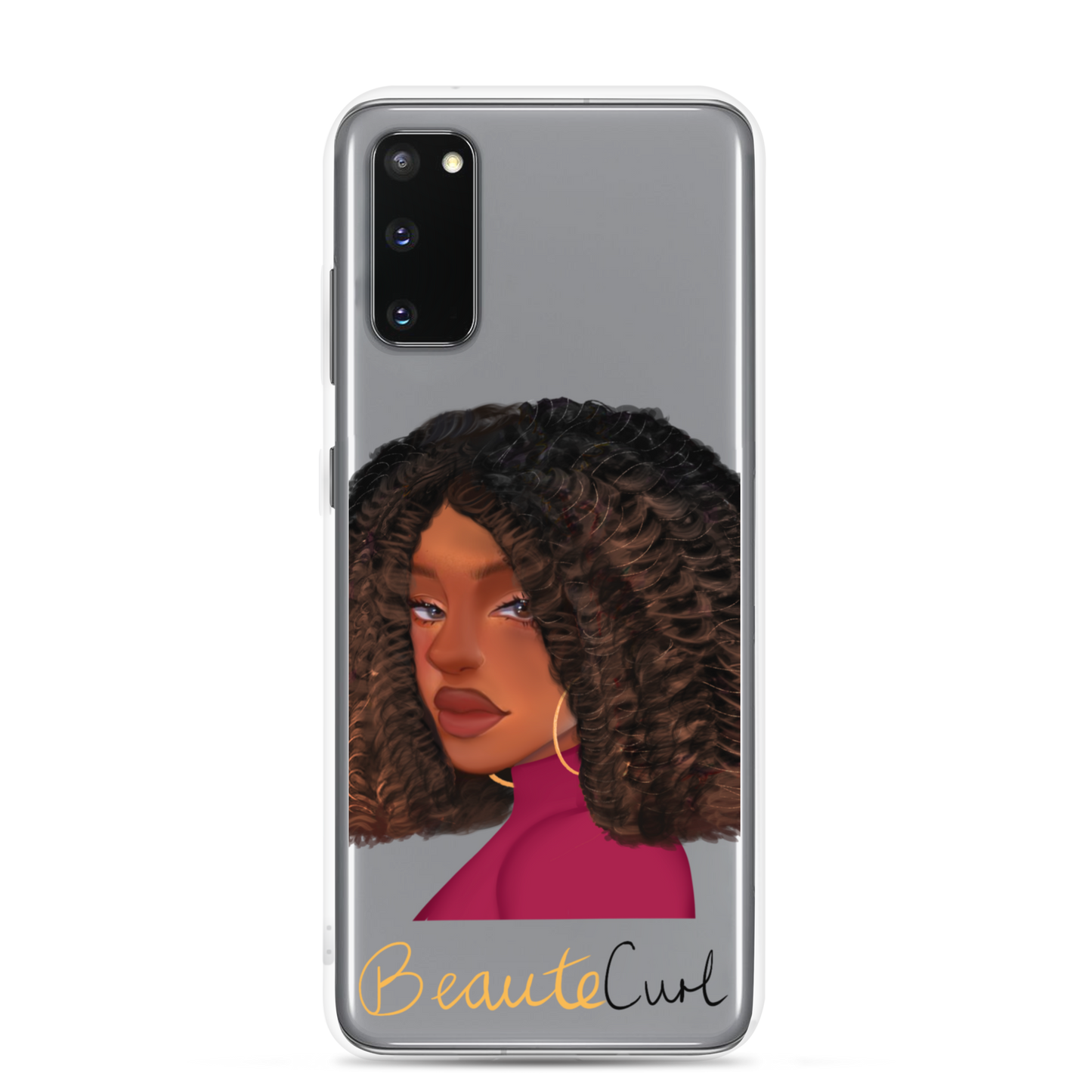 Curly Bob Beaute Samsung Case