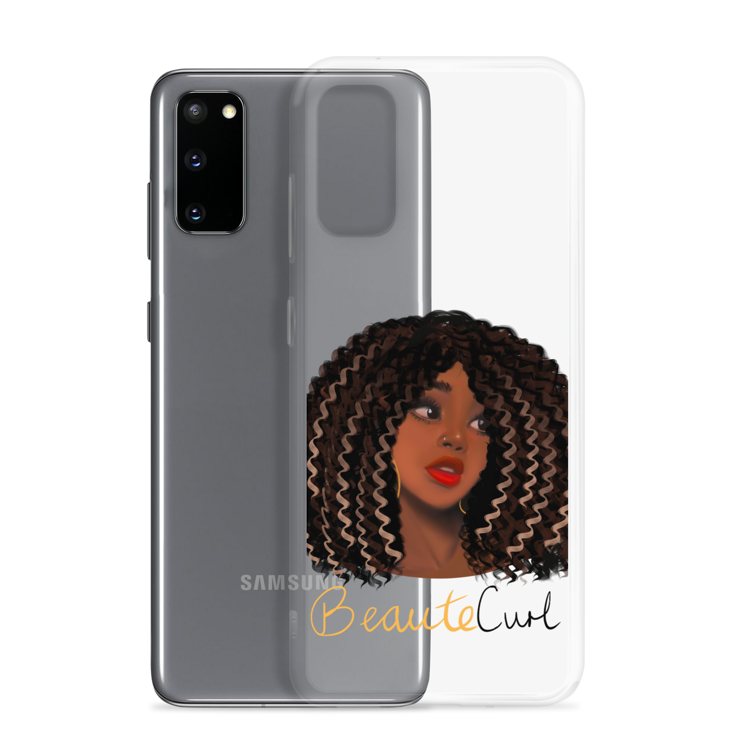 Wavy Hair Beaute Samsung Case