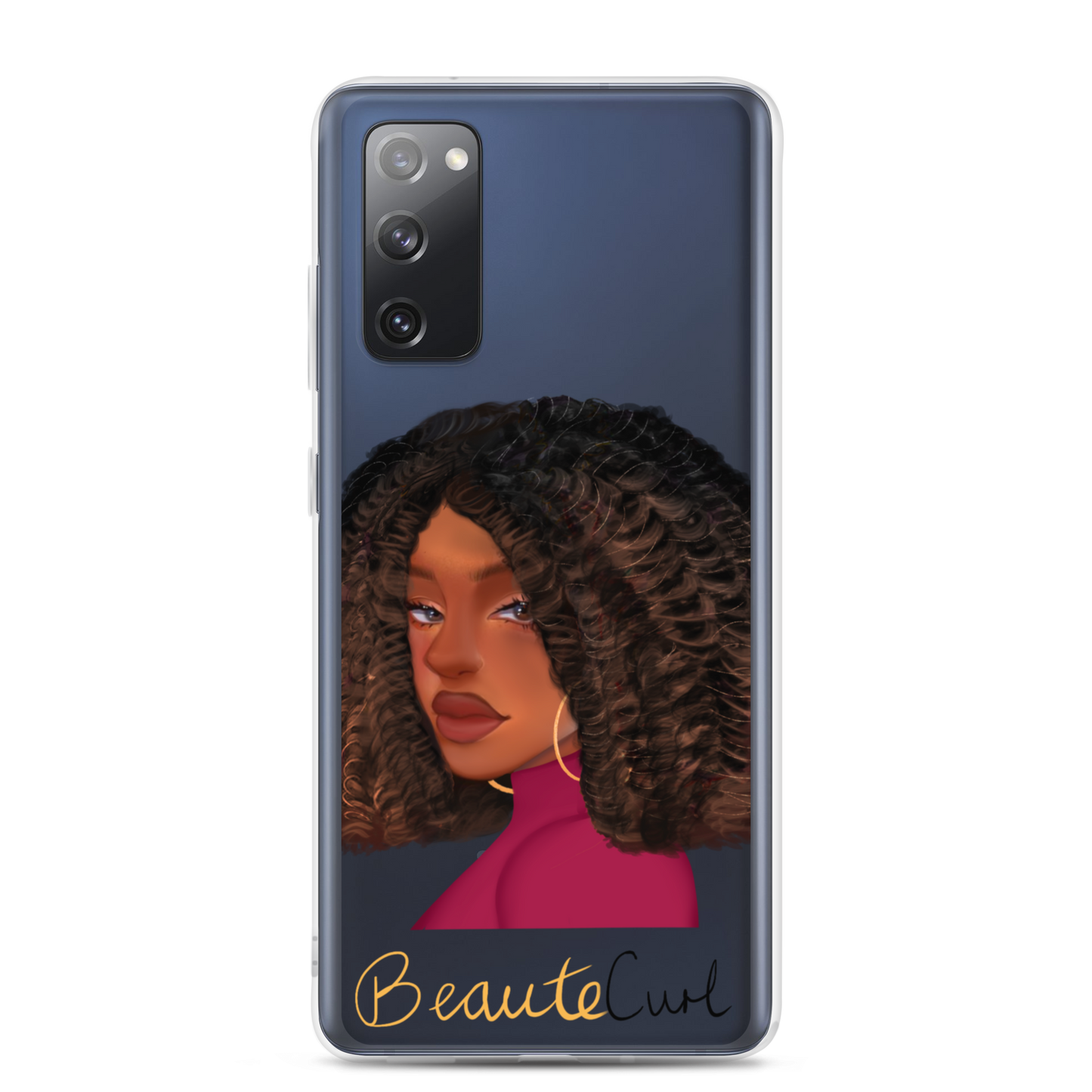 Curly Bob Beaute Samsung Case