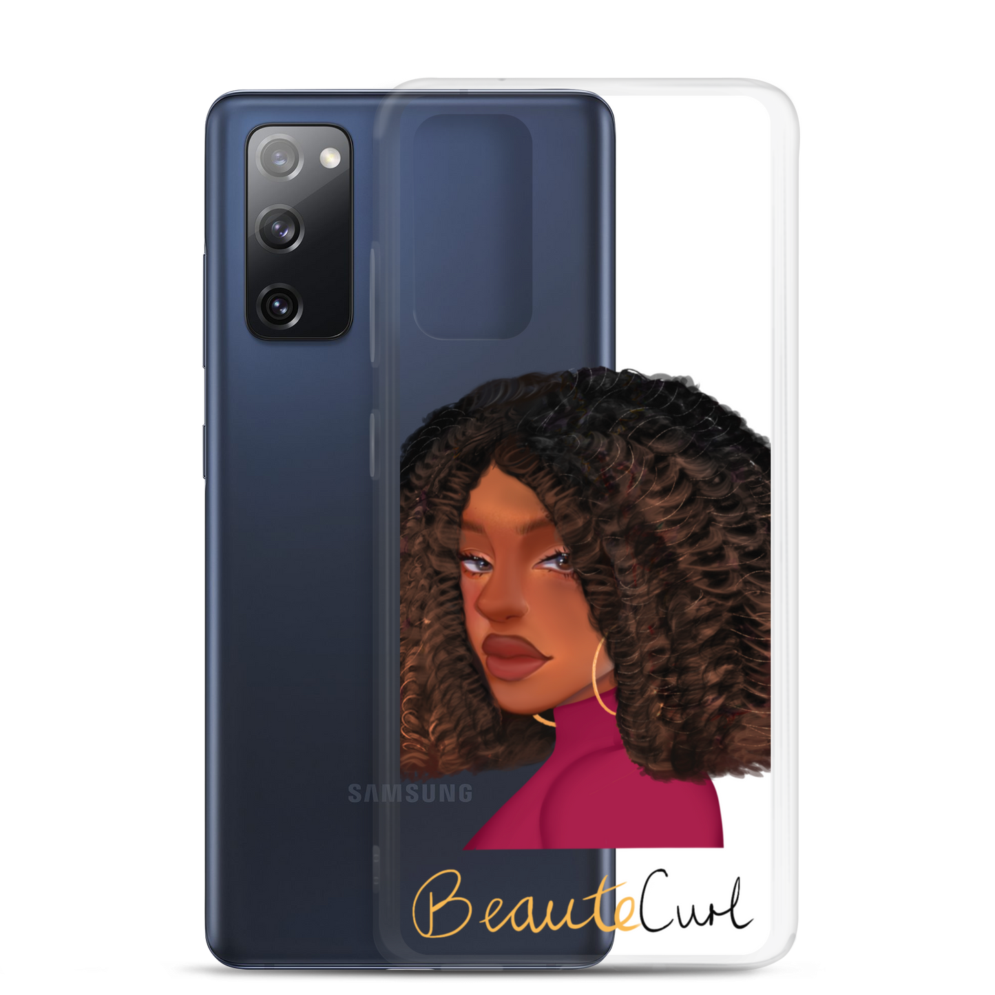 Curly Bob Beaute Samsung Case