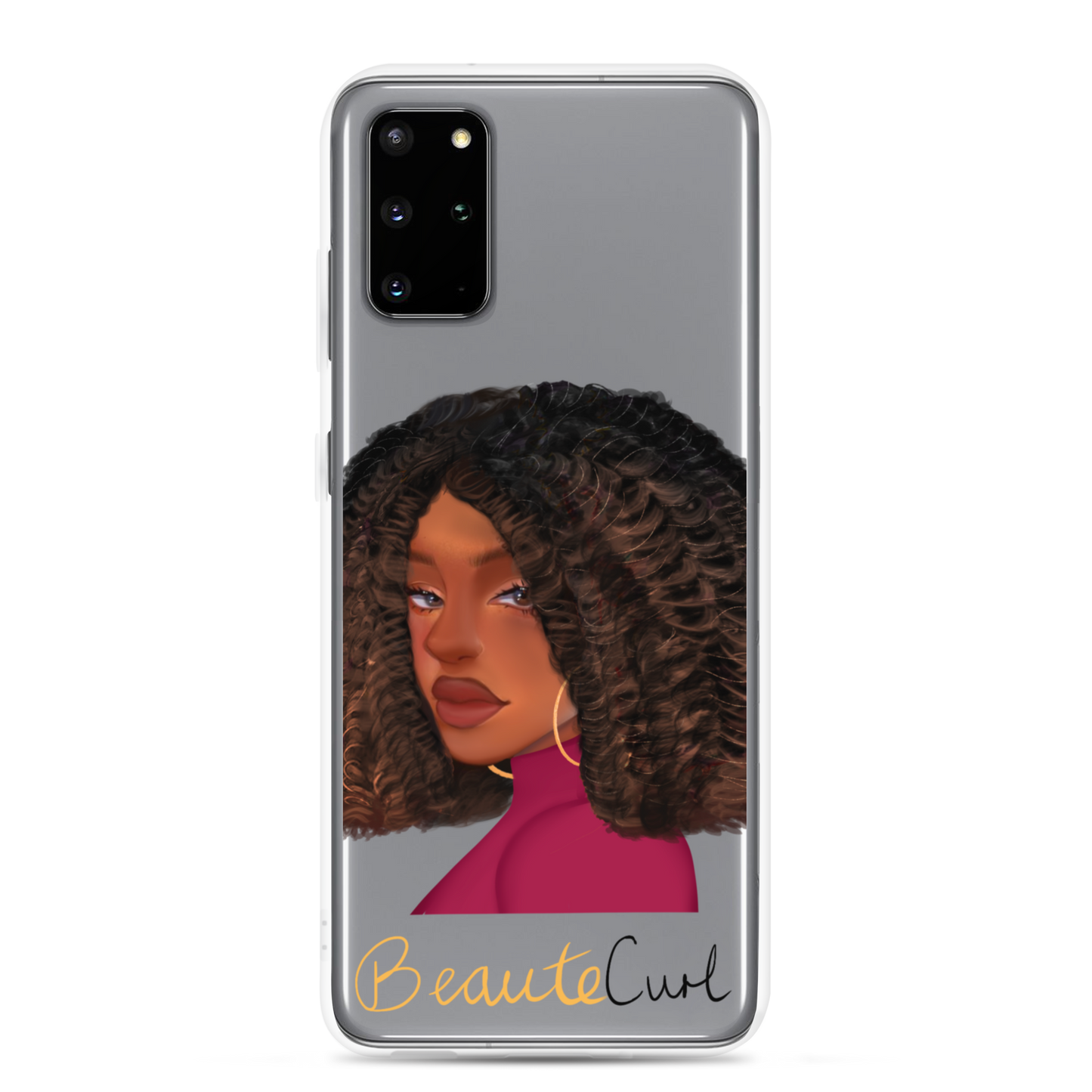 Curly Bob Beaute Samsung Case