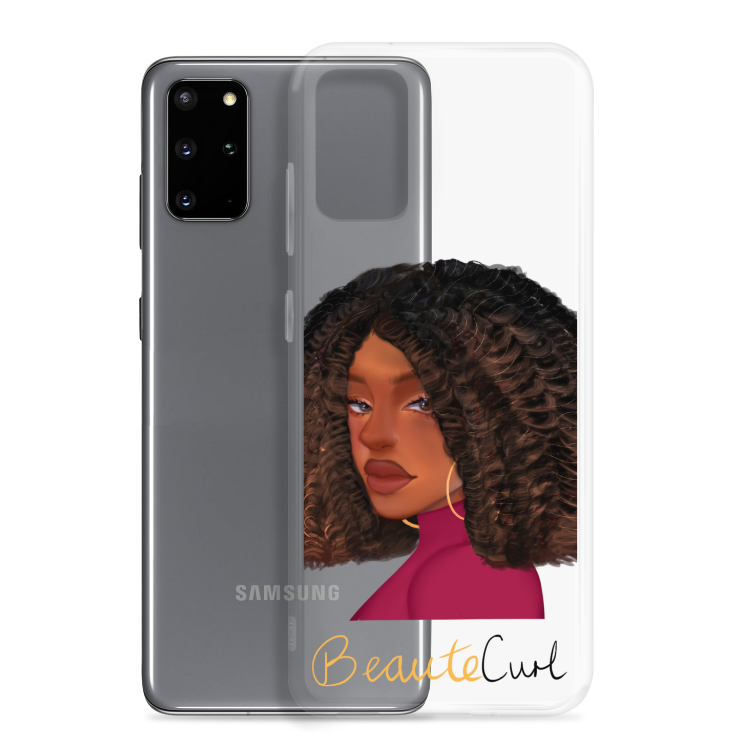 Curly Bob Beaute Samsung Case