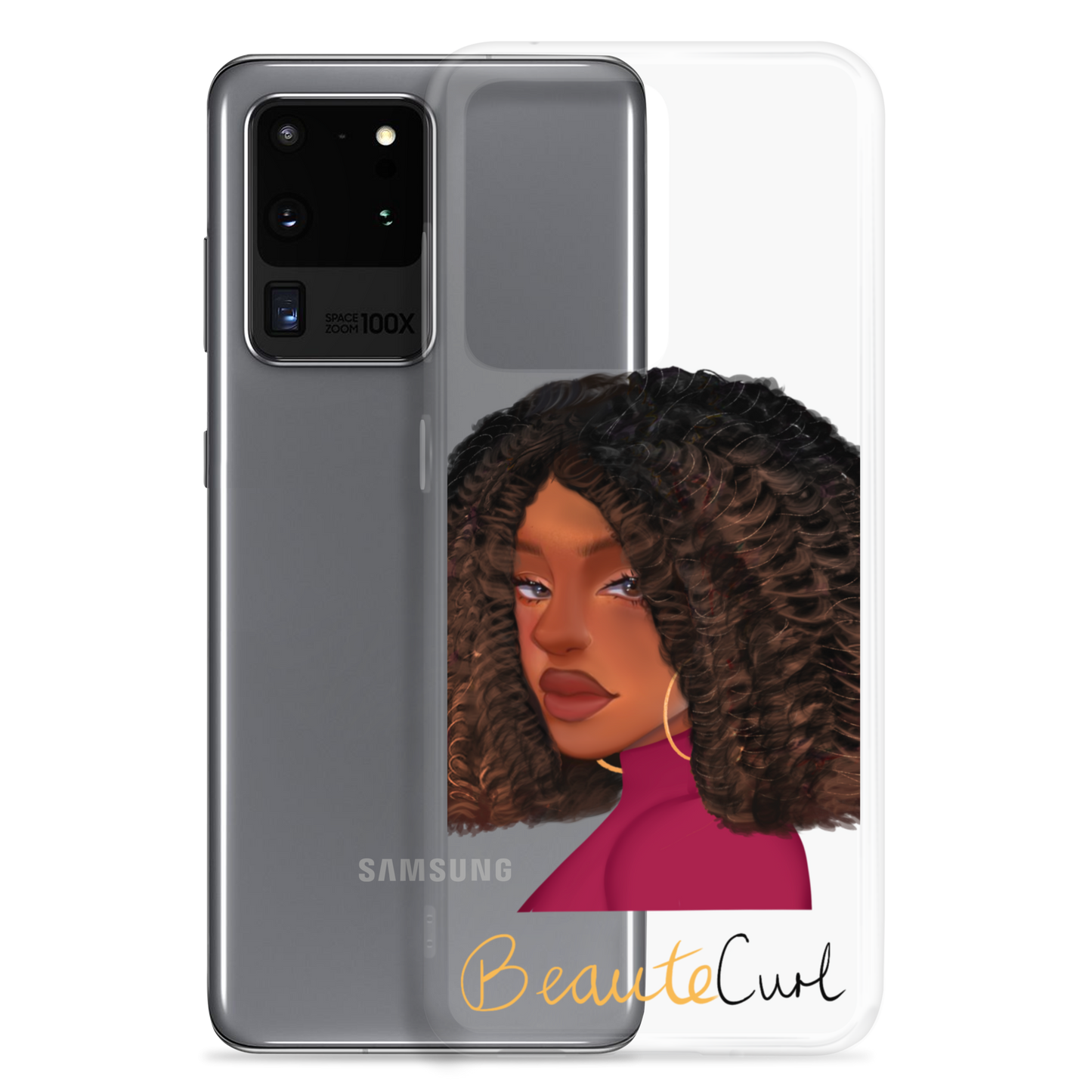 Curly Bob Beaute Samsung Case