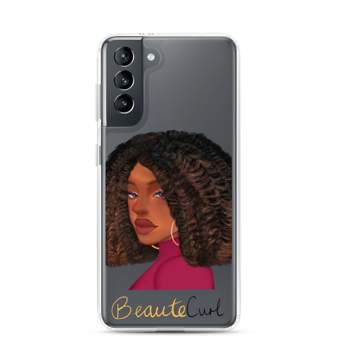 Curly Bob Beaute Samsung Case