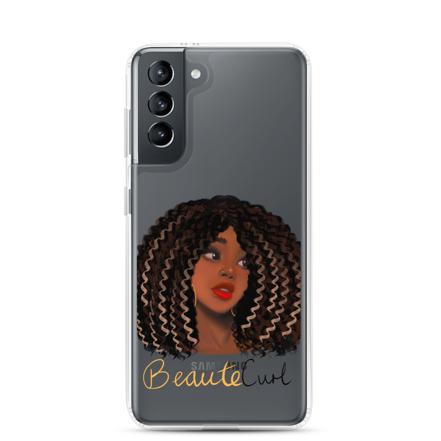 Wavy Hair Beaute Samsung Case