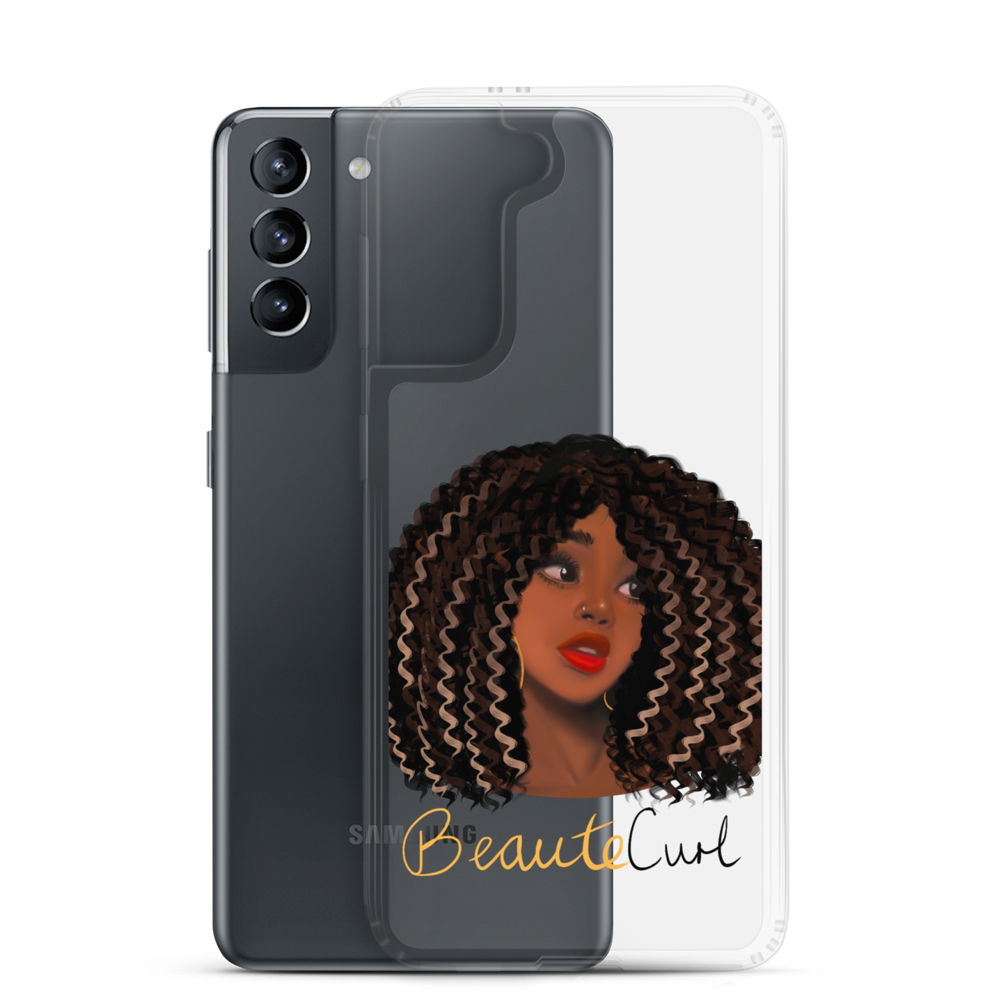 Wavy Hair Beaute Samsung Case