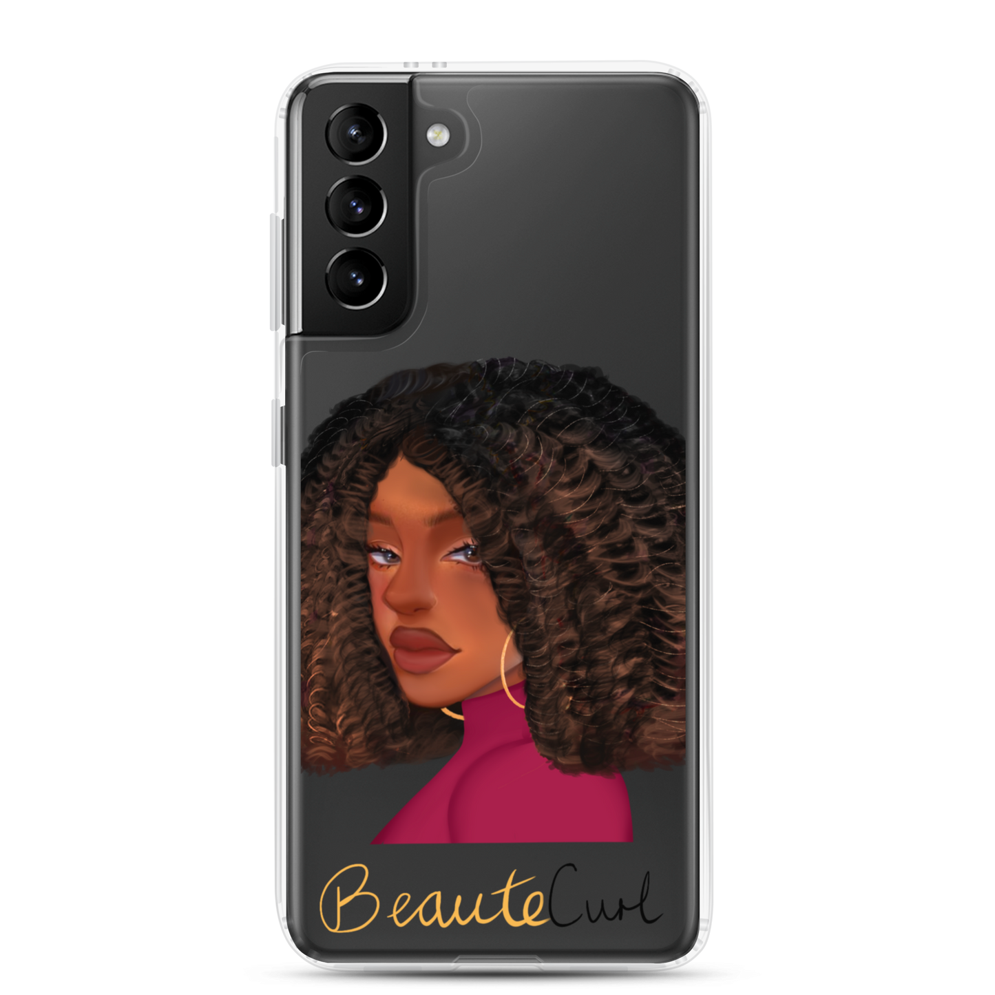 Curly Bob Beaute Samsung Case