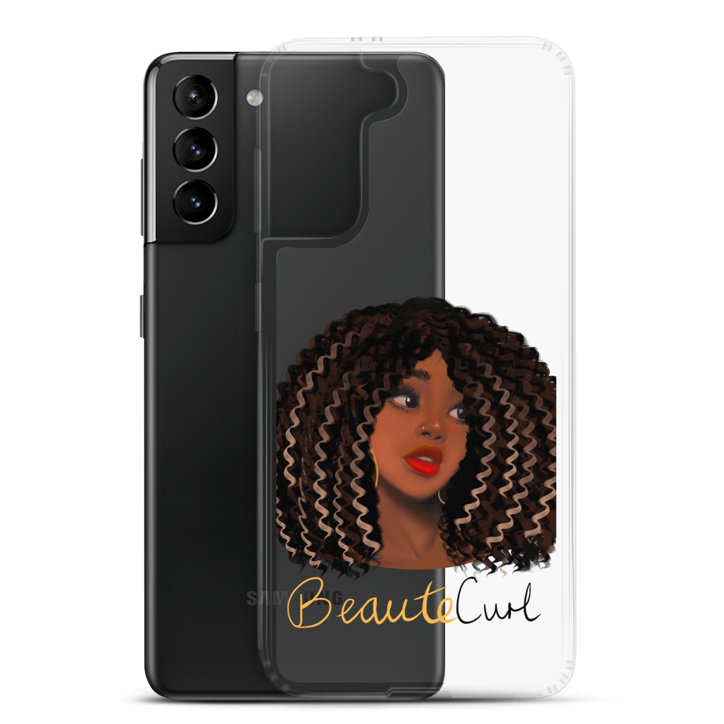 Wavy Hair Beaute Samsung Case