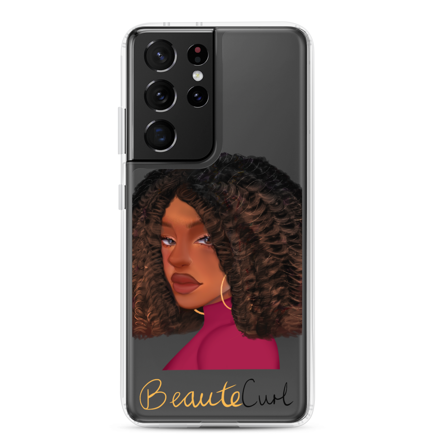 Curly Bob Beaute Samsung Case